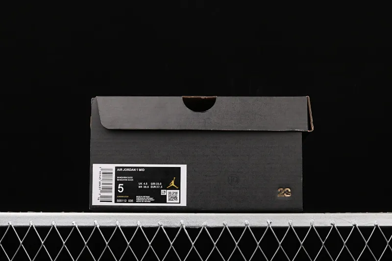 All categories Air Jordan Jordan series basketball shoes Air Jordan 1 Mid Air Jordan 1 Ret High AJ1 Joe 1 rice white mandarin duck hook 555112-035